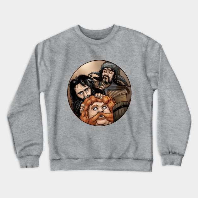 Bifur Bofur Bombur Crewneck Sweatshirt by Ammosart